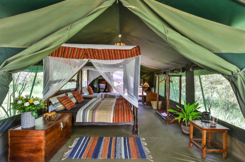 Tented Camp in Maasai 