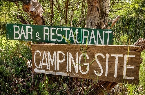 Camping auf Safari in Afrika