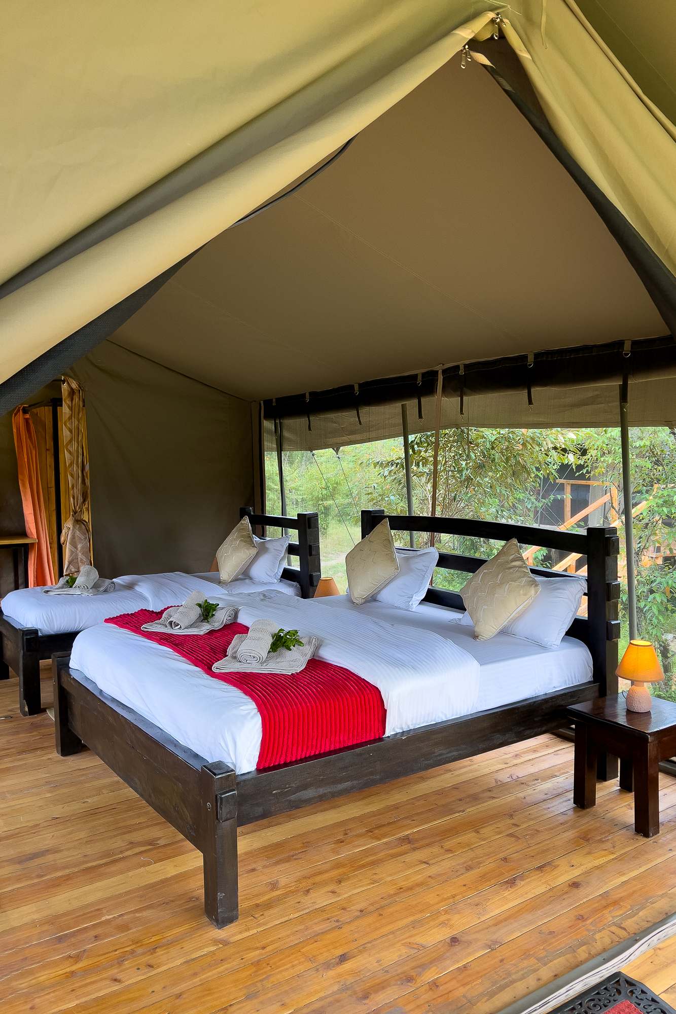 Zeltleben in Kenia, Maasai Mara